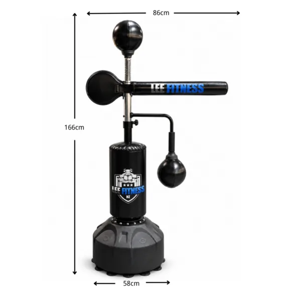 All-in-one Boxing Speed Ball with Spinning Bars size