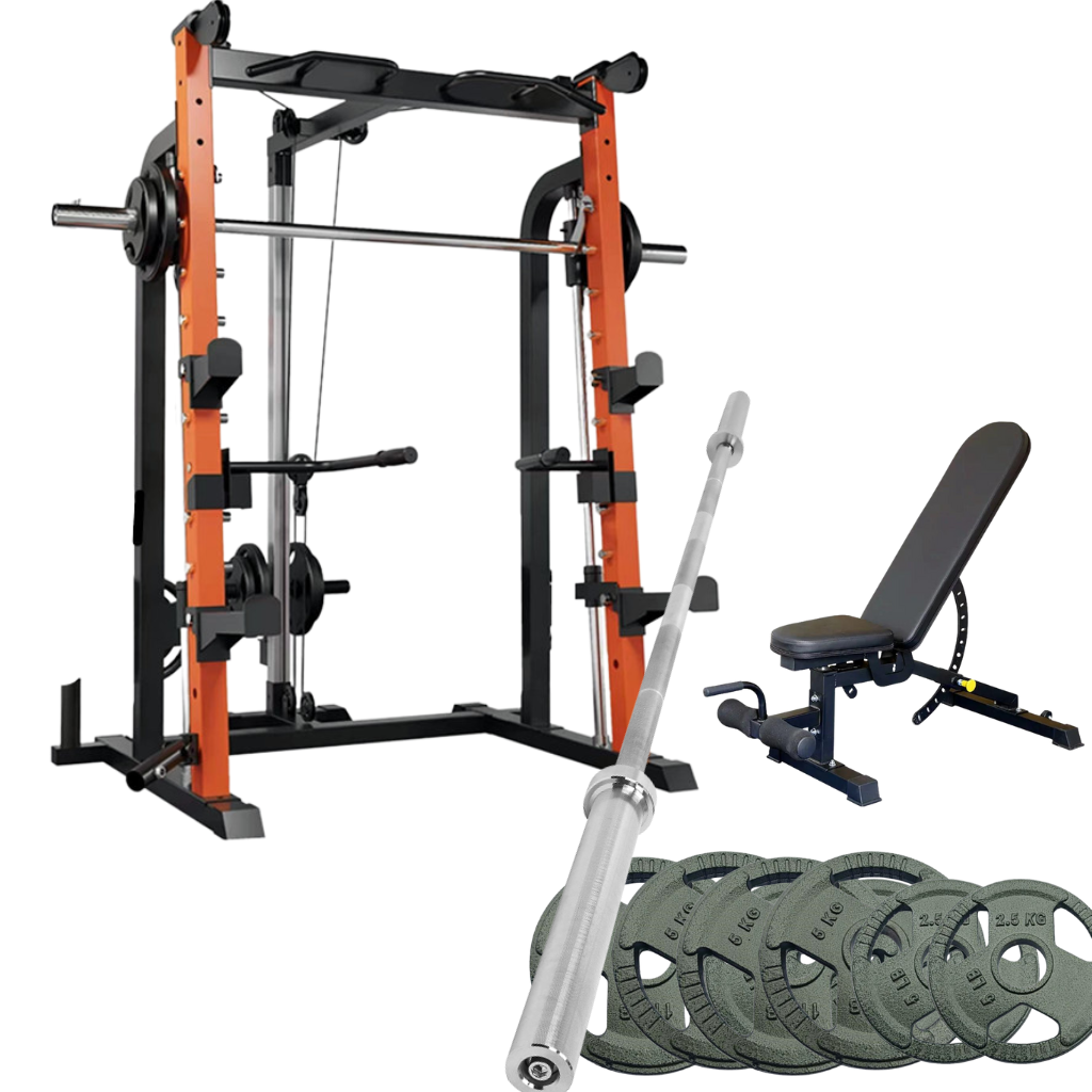 combo K8 plus 300LB barbell + weight+bench