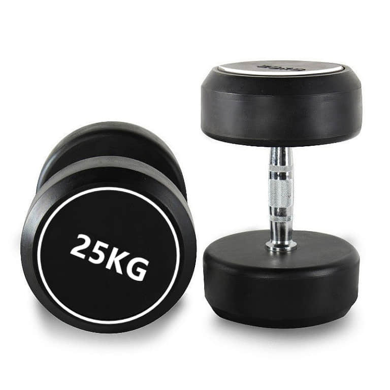 Round Dumbbells with 6 Pairs Dumbbells Storange Rack - Lee Warehouse