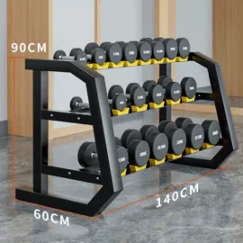 Three Tier 10 Pair Dumbbell Rack