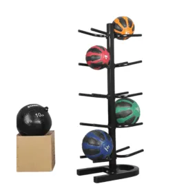 Commercial Medicine Ball Rack | Wall Ball Storage - Image 7