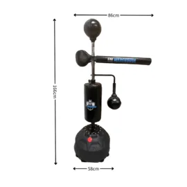 size of 360 boxing stand