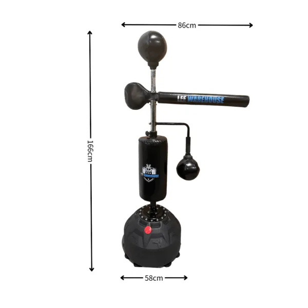 size of 360 boxing stand