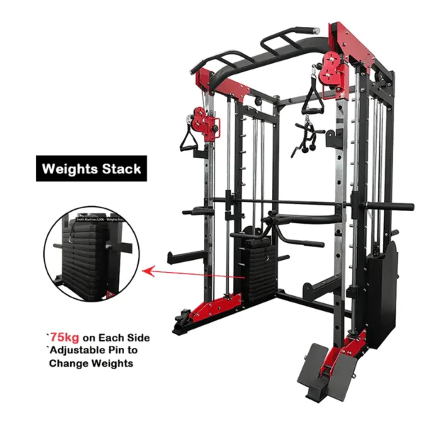 Smith Machine for advanced strength training options.