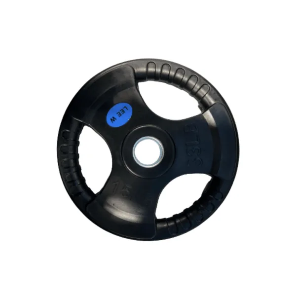 15kg Rubber Weights, a durable choice for various exercises.