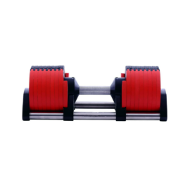 adjutable dumbbells red