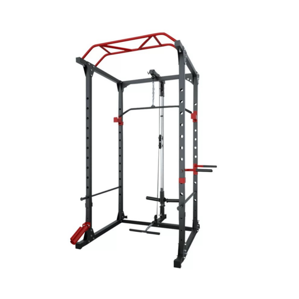 power cage with lat pull down system