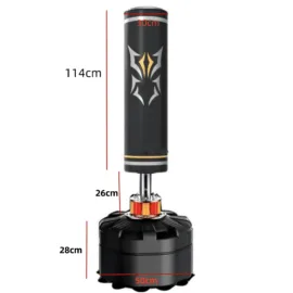 boxing bag with free stand