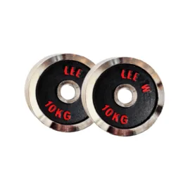 10kg a pair of the chrome weights