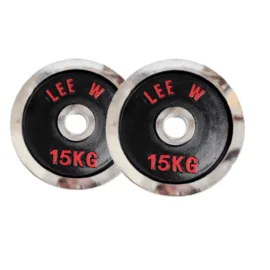 Weight Plates in Red Chrome 50mm - Image 8