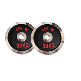 Weight Plates in Red Chrome 50mm - Image 7