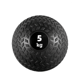 A 5kg slam ball with a tire design.