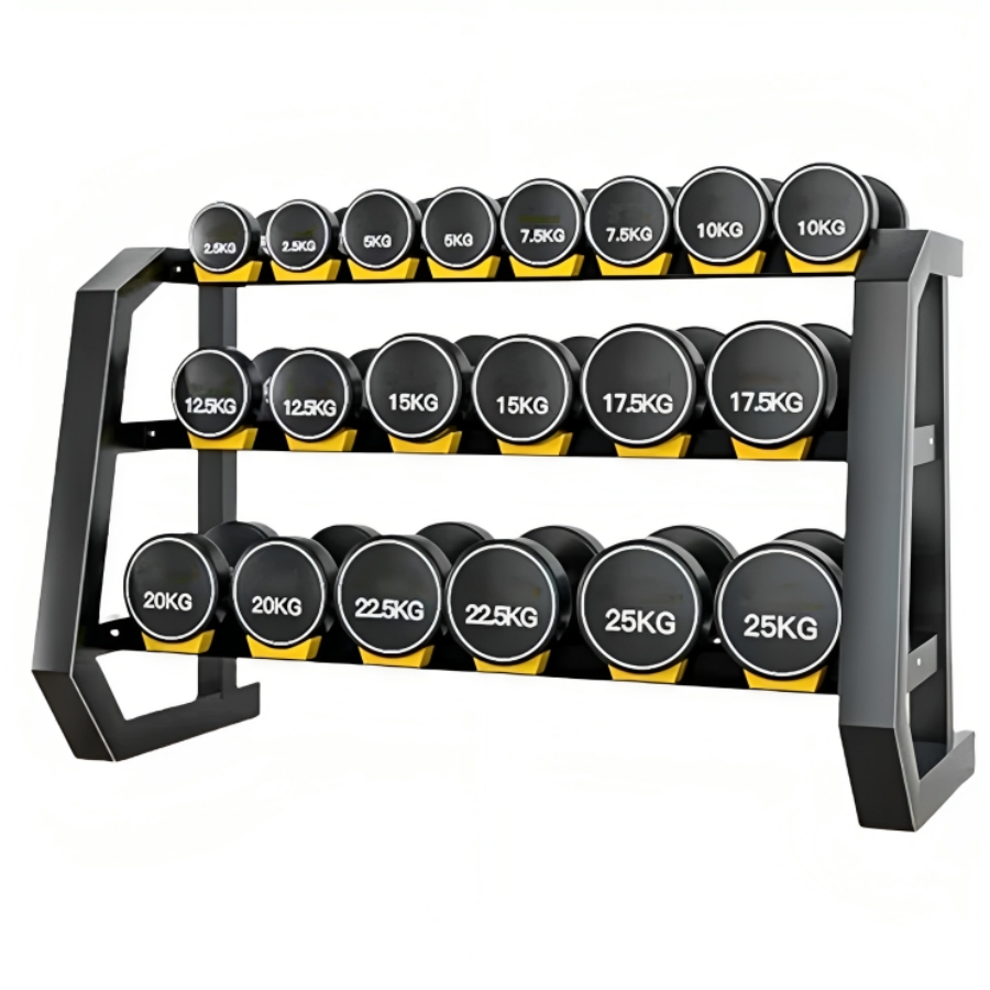 Dumbbell Weights Set  with Rack