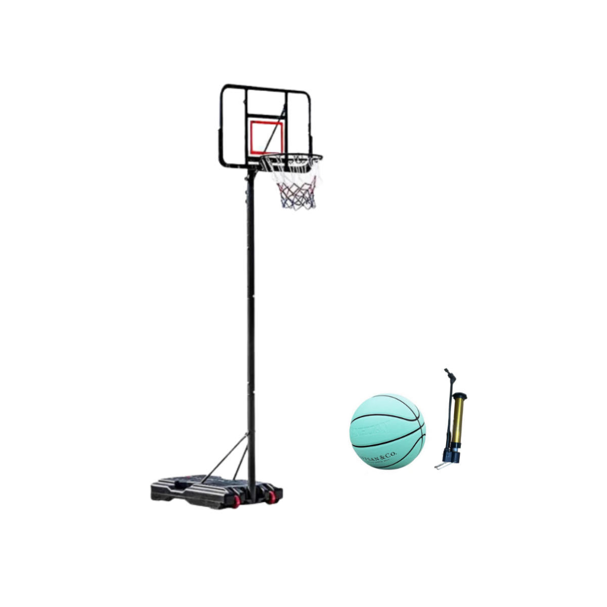 basketball with stand