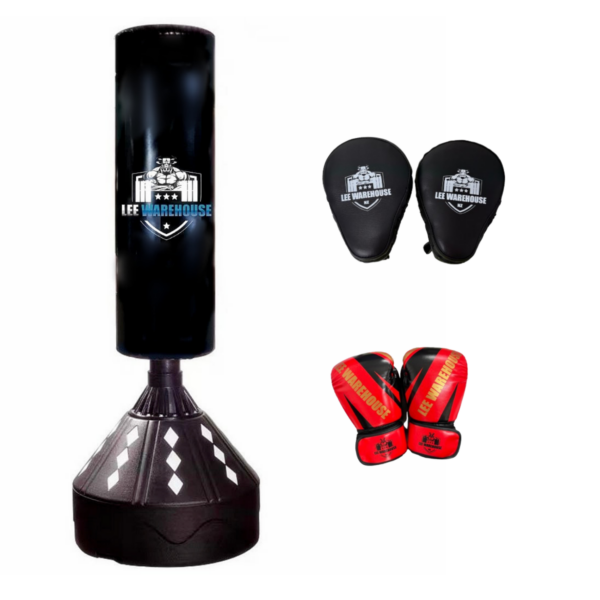 boxing bag with free stand package