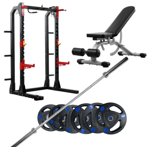 power Cage with bench and set