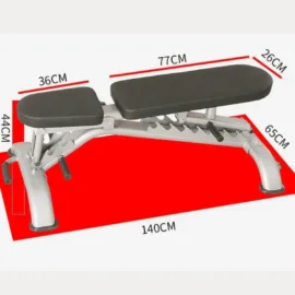 Smith Machine Package | Model Z4 and 90KG Weight Plates with Decline Bench - Image 6
