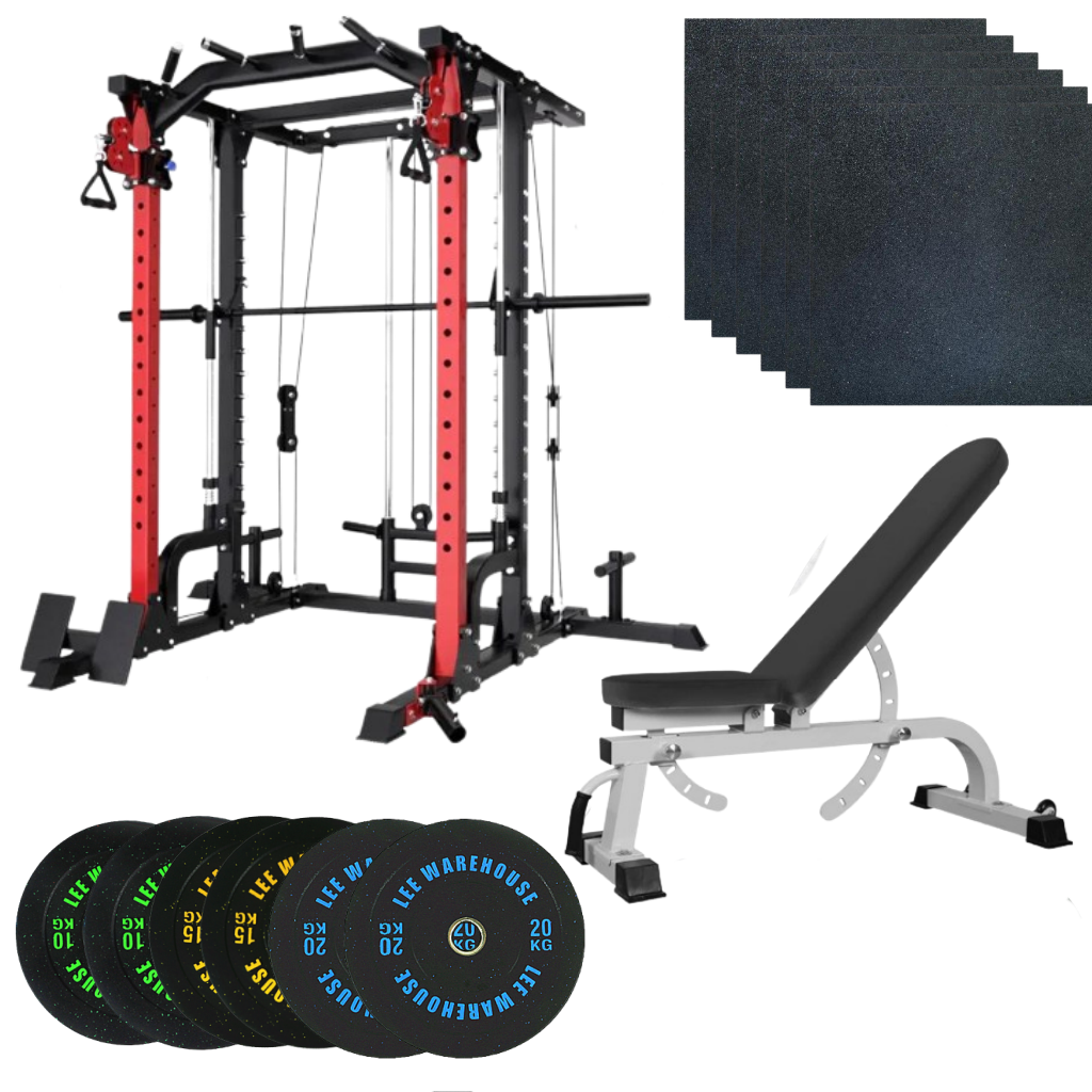 Smith Machine Home Gym Package