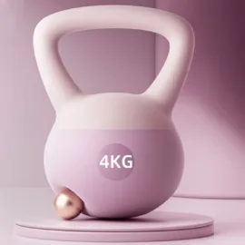4KG Pink Soft Kettlebell