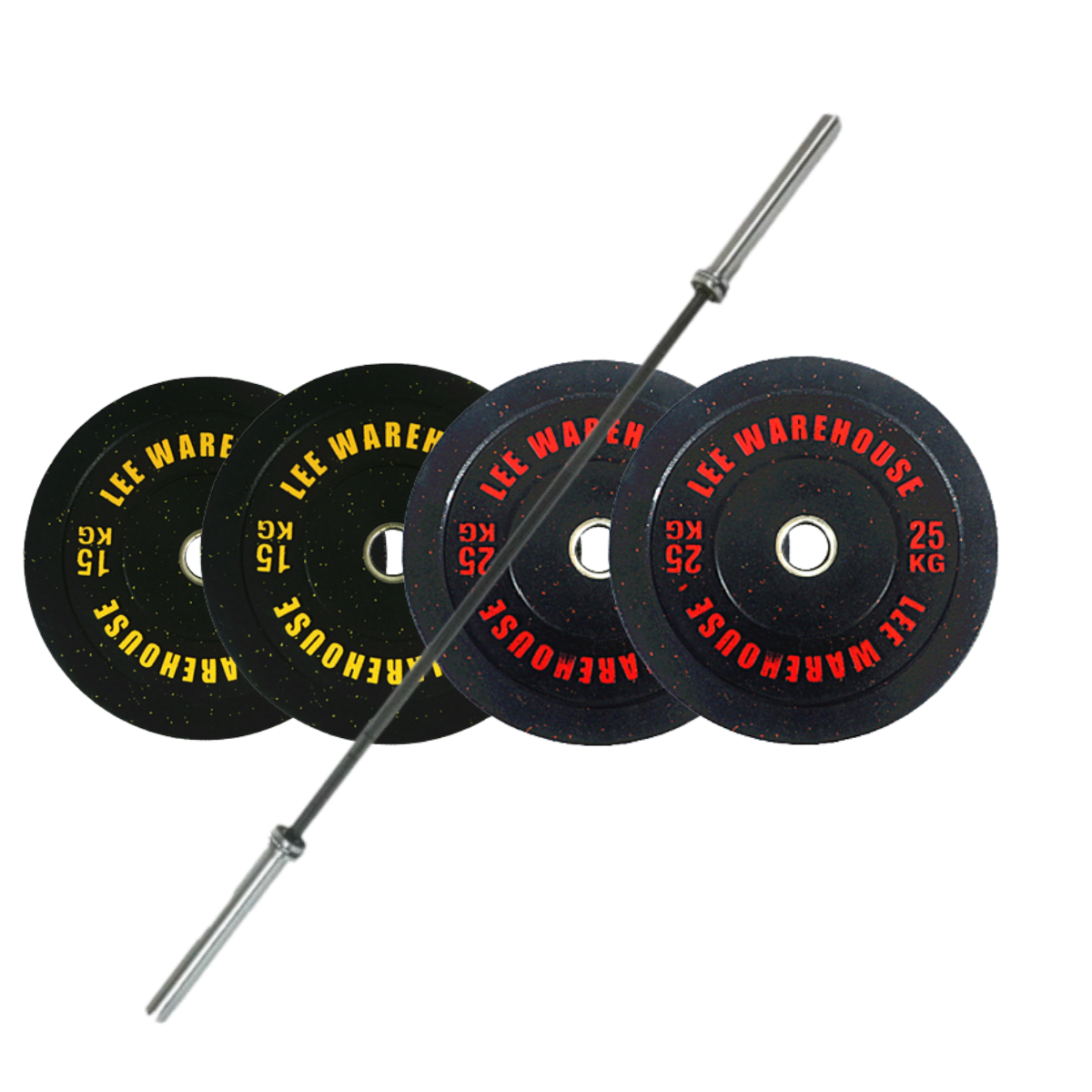 2.2m Olympic 20KG Barbell with 80KG Weight Plates