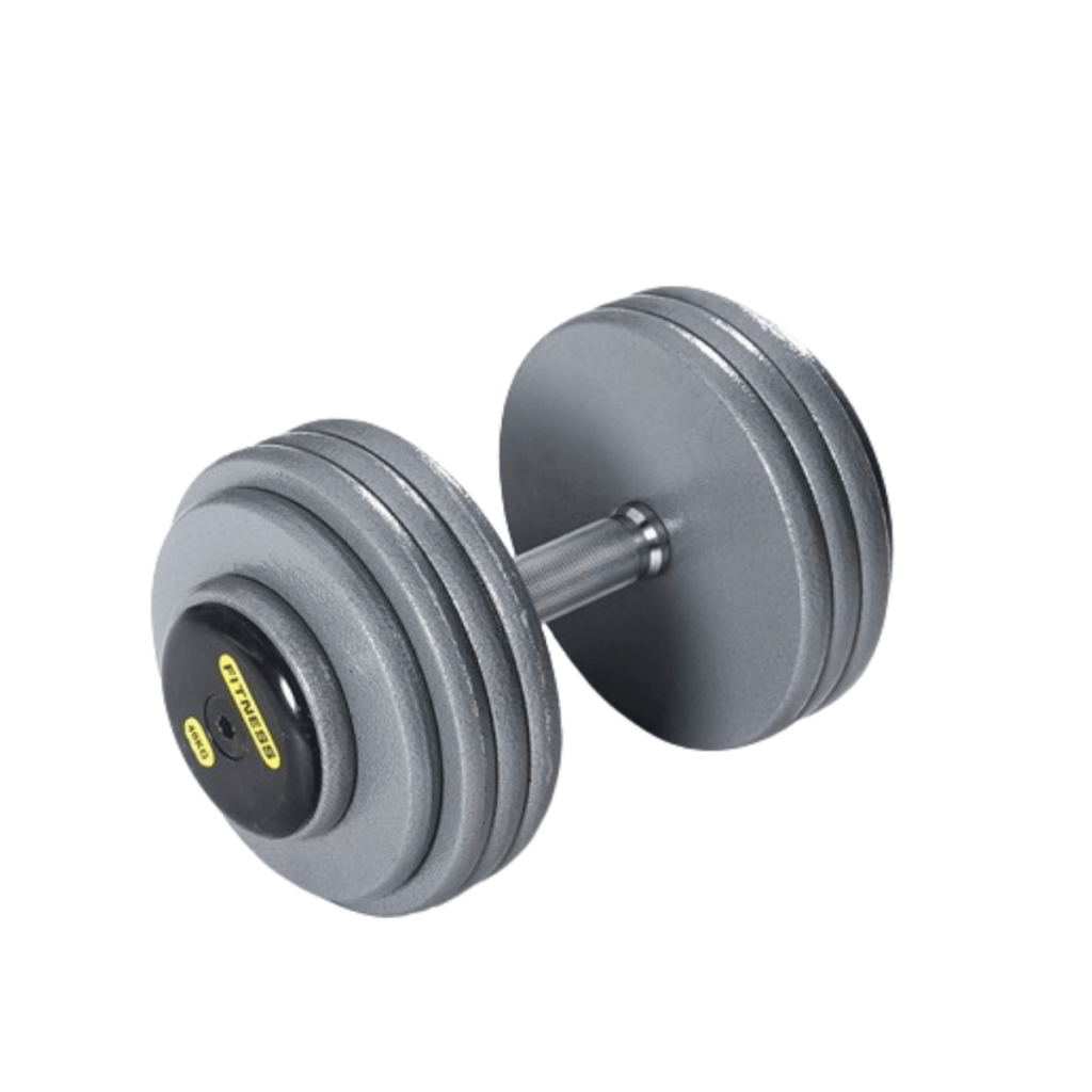 Steel Dumbbells | Metal Iron Dumbbells 22.5KG to 40KG