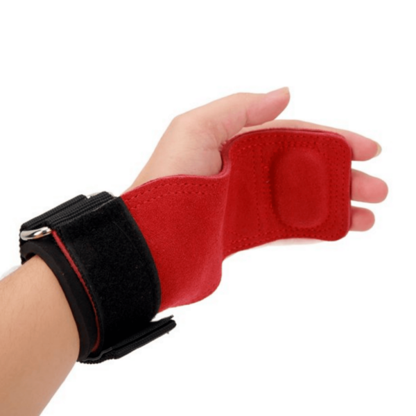 red hand grip using way