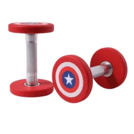 Round Rubber Dumbbells 2.5KG-30KG - Image 4