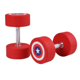 Round Rubber Dumbbells 2.5KG-30KG - Image 9