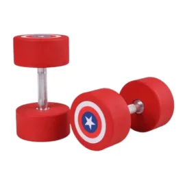 Round Rubber Dumbbells 2.5KG-30KG - Image 10