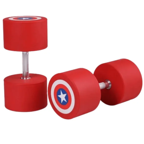 52.5kg round steel dumbbells