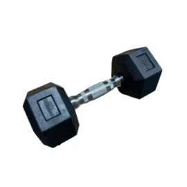 Hex Dumbbells | Silver Handle | 1KG-20KG (Sold Individually) - Image 16