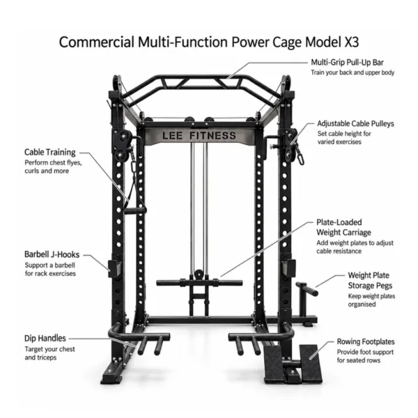 Multi-Function Power Cage Model X303