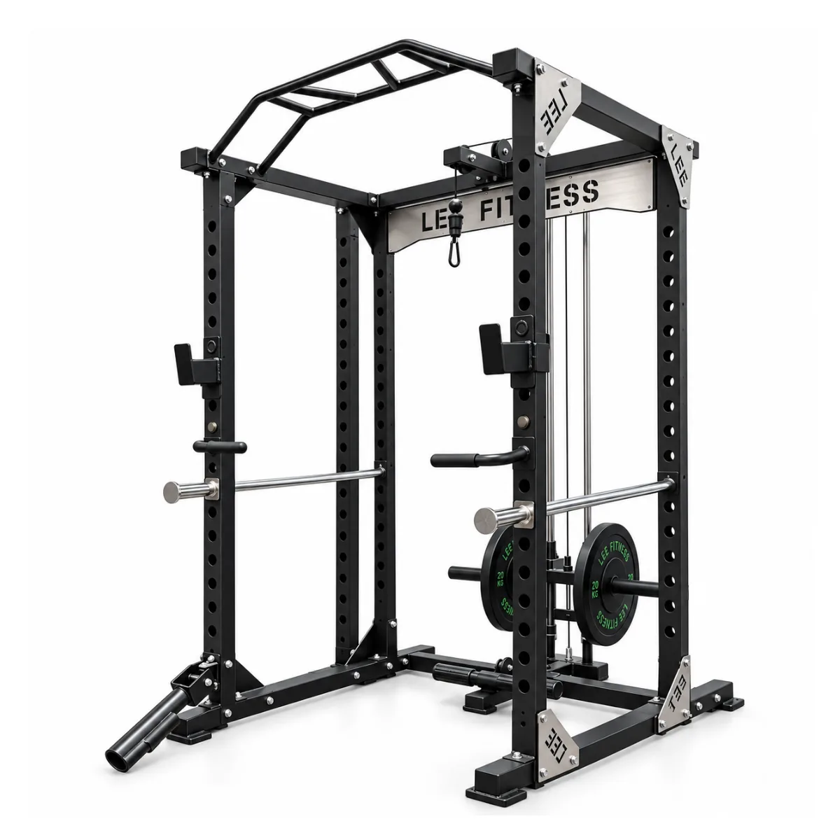 Power Cage with Lat Pulldown System Model X2