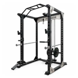 Power Cage with Lat Pulldown System Model X2_04