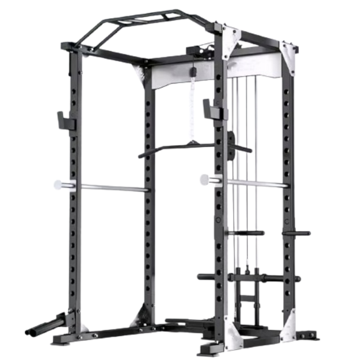 Power Cage with Lat Pulldown System