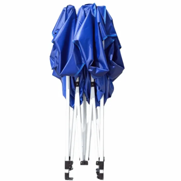 blue canopy of frame