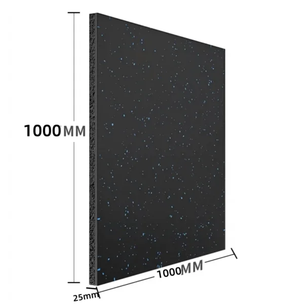 size of the rubber mats