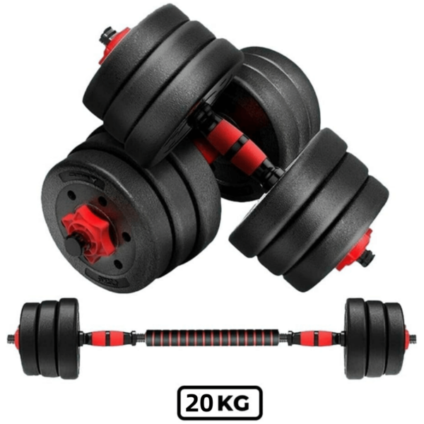 Cement Dumbbell Set