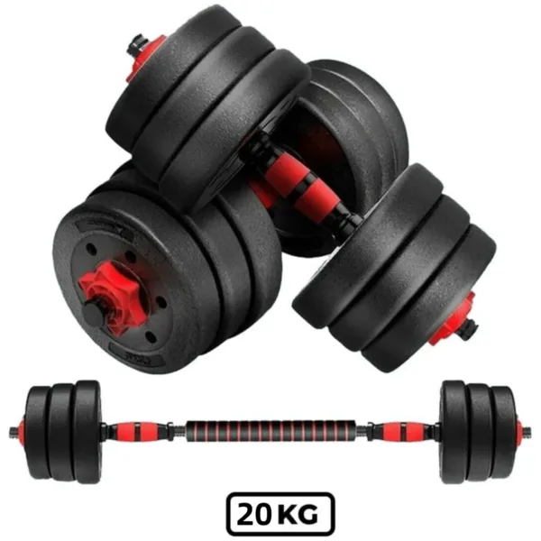 20kg adjustable dumbbells Cement Dumbbell Set
