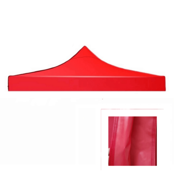 Gazebo Canopy 600D red