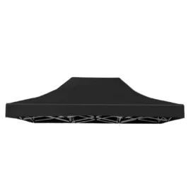 3x4.5 canopy black