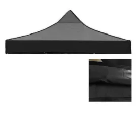 gazebo canopy black
