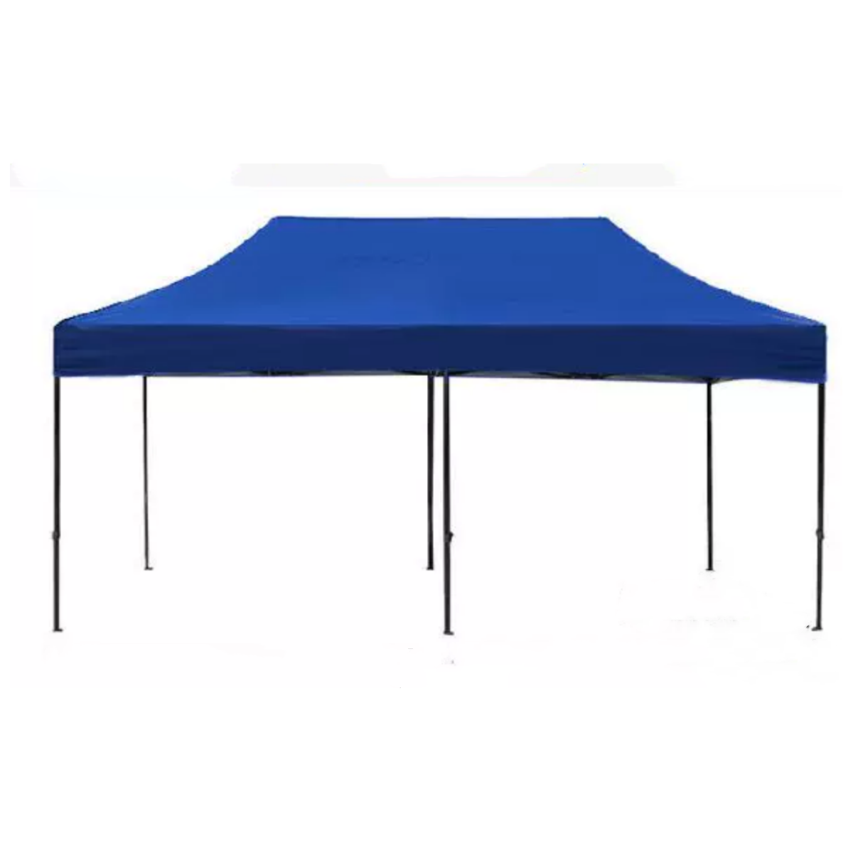 gazebo with blue canopy