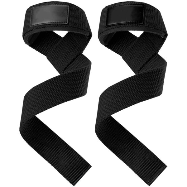 Weight lifting strap black