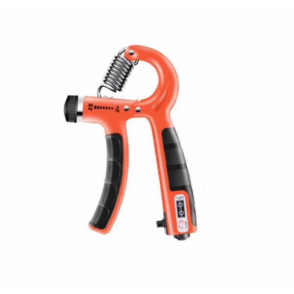 Adjustable hand grip orange