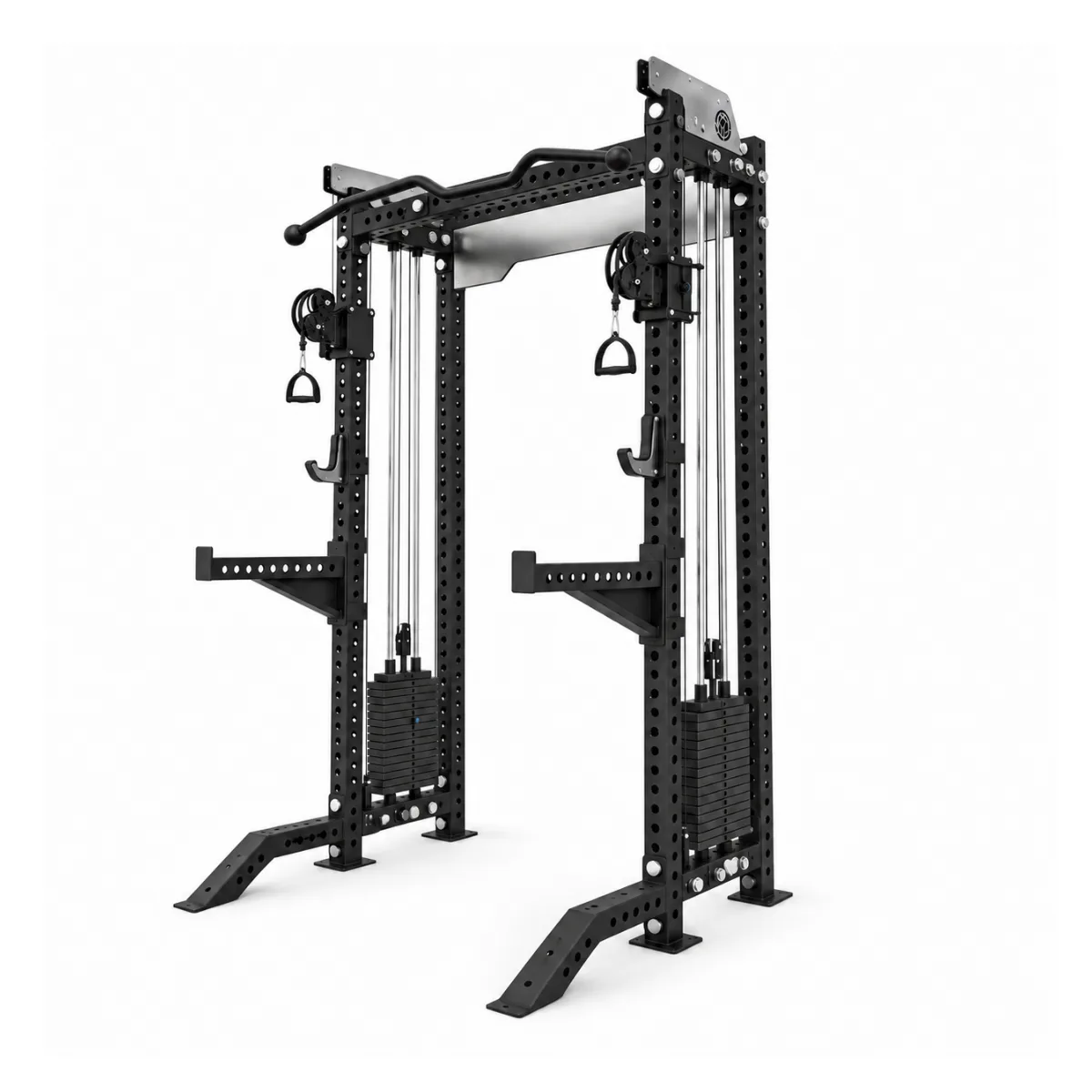 Half Rack with Cable Pulley Machine00
