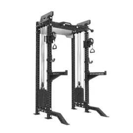 Half Rack with Cable Pulley Machine - Image 1
