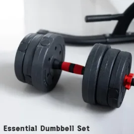 50KG Adjustable Cement Dumbbells Set - Image 4