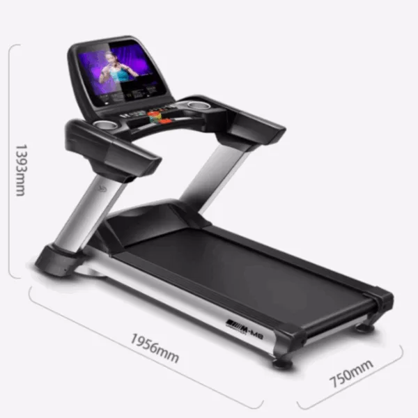 Shock-Absorbing Treadmill | 2.0HP | Model M8 - Image 10