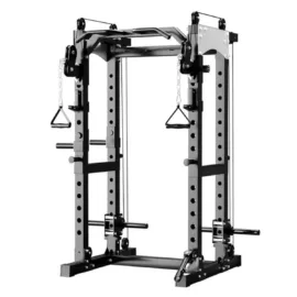 Power Cage Model J007 | Rack with Lat Pulldown System - Image 1